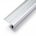 Mapei Profilpas Prolight Protect G/9/F Anodised Silver Aluminium Stair Nosing 2.7m