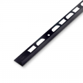 Product Mapei Profilpas Cerfix Proangle Straight Edge Anodised Black Aluminium Trim 2.7m