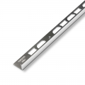 Product Mapei Profilpas Cerfix Proangle Straight Edge Bright Polished Silver Aluminium Trim 2.7m