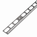 Product Mapei Profilpas Cerfix Proangle Straight Edge Silver Stainless Steel Trim 2.7m