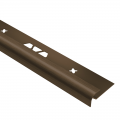 Product Schluter VINPRO-RO-ABGB Brushed Antique Bronze Anodised Aluminium Edge Protection Profile 2.5m