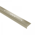 Product Schluter VINPRO-STEP-ATGB Brushed Titanium Anodised Aluminium Stair Nosing Profile 2.5m