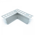 Product Genesis 10mm Balcony Profile Internal Corner Sloped Surface
