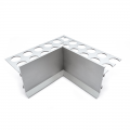 Product Genesis 12mm Balcony Profile Internal Corner Flat Surface