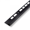 Product Mapei Profilpas Cerfix Proangle Q Black Anodised Aluminium Square Edge Tile Trim 2.7m