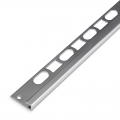 Product Mapei Profilpas Cerfix Proangle Q Bright Polished Silver Aluminium Square Edge Tile Trim 2.7m