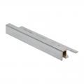 Product Square Edge Chrome Plated Brass Tile Trim DPM by Dural