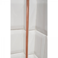 PREMTOOL Straight Edge Polished Solid Copper Tile Trim 2.5m
