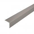 Product Dural DURAGARD EP Brushed Anodised Aluminium Edge Protection Profile Titanium 2.5m
