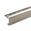 Product Dural DURASTEP DP Anodised Aluminium Worktop Trim Titanium 2.5m