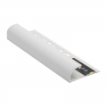 Round Edge White Powder Coated Tile Trim EAQ by Genesis