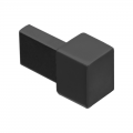 Genesis Black Powder Coated Square Edge Corners (2 Pack) EDP