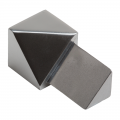 Polished Chrome Triangular Internal Corner (2 Pack) by Genesis