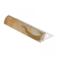 Round Edge Plastic  Tile Trim Brown Marble ETR by Genesis