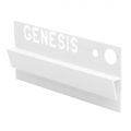 Product Genesis Plastic Vinyl To Tile Capping White EVC