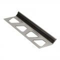 Product Schluter FINEC-E Stainless Steel V2A Slim Angle Edge Tile Trim 2.5m