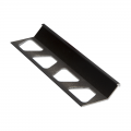 Product Schluter FINEC-MGS Matt Graphite Black Aluminium Slim Angle Edge Tile Trim 2.5m