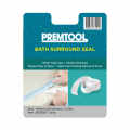 PREMTOOL Self Adhesive Bath Surround Seal Grey BS335G 3.35m