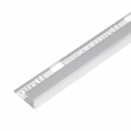 Product Homelux Aluminium Square Edge Tile Trim Silver 2.44m