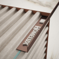 Homelux Aluminium Straight Edge Tile Trim Copper 2.5m