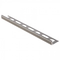 Product Schluter TRENDLINE JOLLY-AC Straight Edge Grey Metallic Aluminium Tile Trim 2.5m