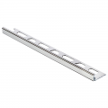 Schluter JOLLY-MC Straight Edge Chrome Plated Brass Tile Trim 2.5m