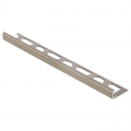 Product Schluter JOLLY TRENDLINE-TSSG Straight Edge Textured Natural Stone Grey Aluminium Tile Trim 2.5m