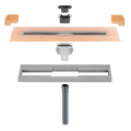 Product Schluter KERDI-LINE-V DN50 Linear Drain Vertical Pipework