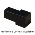 PREMTOOL Square Edge Matt Black Tile Trim