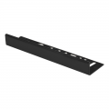 PREMTOOL Straight Edge Matt Black Stainless Steel Tile Trim SSE 2.5m
