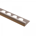 Product PREMTOOL Contract Metal Round Edge Matt Rose Aluminium Tile Trim 2.5m