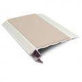 Genesis Vision - Matt Silver Standard Light Down Stair Nosing 2.8m NALR50 (Choice Of Colour Insert)