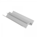 Genesis Bright Silver 11.5mm Wet Panel Trim Internal Edge 2 Way PIA118.91 2.4m
