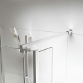 wedi Glass Shower Screen Kit Polished Chrome