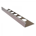 Product PREMTOOL Contract Metal Straight Edge Bright Rose Aluminium Tile Trim 2.5m