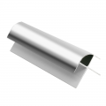 Product Genesis Bright Silver 11.5mm Wet Panel Trim External Edge PXA118.91 2.4m