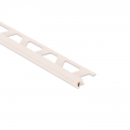 Schluter QUADEC-PG Colored PVC Square Edge Tile Trim 2.5m Bahama