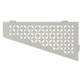 Product Schluter SHELF-E-S3 Trendline Textured Aluminium Floral Design Tile In Shelf