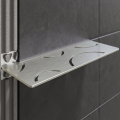 Schluter SHELF-W-S1 Brushed Stainless Steel Curve Design Tile In Shelf