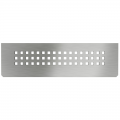 Product Schluter SHELF-N-S1 Brushed Stainless Steel Square Design Tile In Shelf