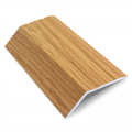 Genesis Self Adhesive Angled Transition Strip 43mm x 10mm TAS 2.7m