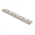 Product Square Edge TRENDLINE QUADEC-TSC Textured Natural Cream Aluminium 2.5m By Schluter