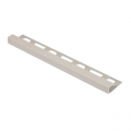 Product Square Edge TRENDLINE QUADEC-TSI Textured Natural Ivory Aluminium 2.5m By Schluter