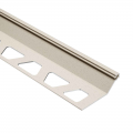 Product Schluter-FINEC-SQ-TSI Textured Natural Ivory Aluminium Finishing Profile 2.5m