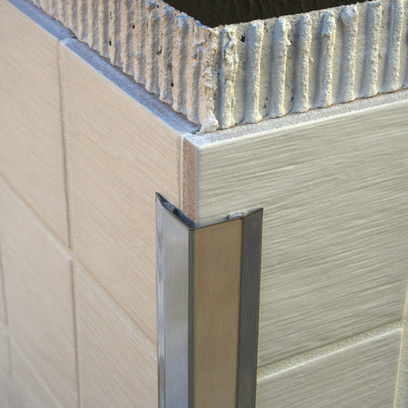 Corner Protection Leading Supplier Of In The Uk Brushed Stainless Steel Edge Protector Eas By Genesis